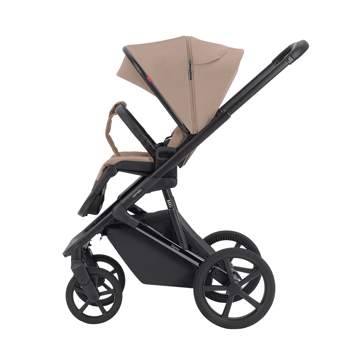 Универсальная коляска Sigma 3 в 1 CRL-6529 ANIM Прогулочный блок складывается тканью внутрь, что защищает сиденье от загрязнений.